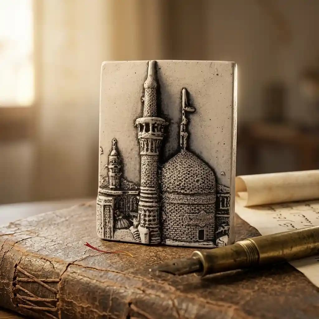 مجسمه کتیبه حرم امام رضا — تصویر ۲