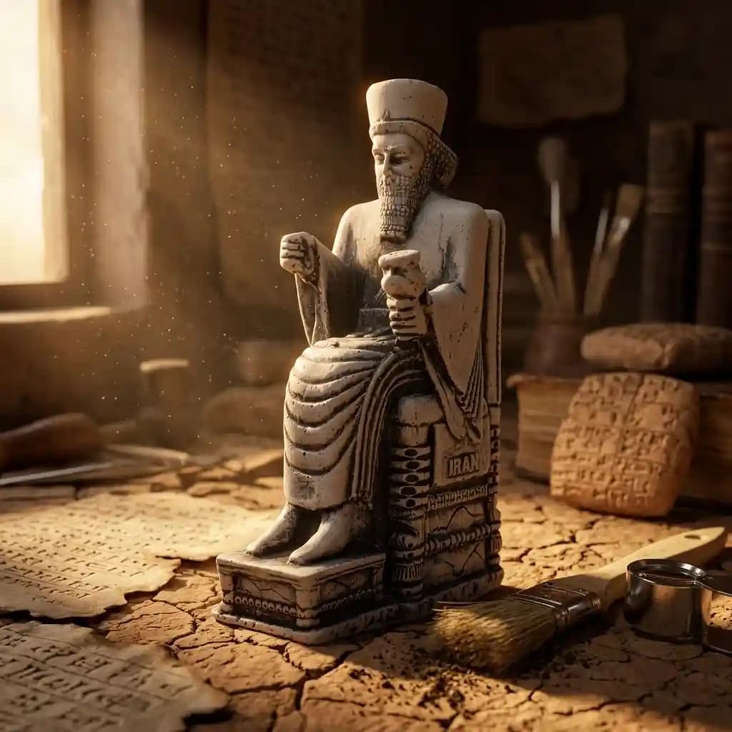 مجسمه تندیس داریوش — تصویر ۲