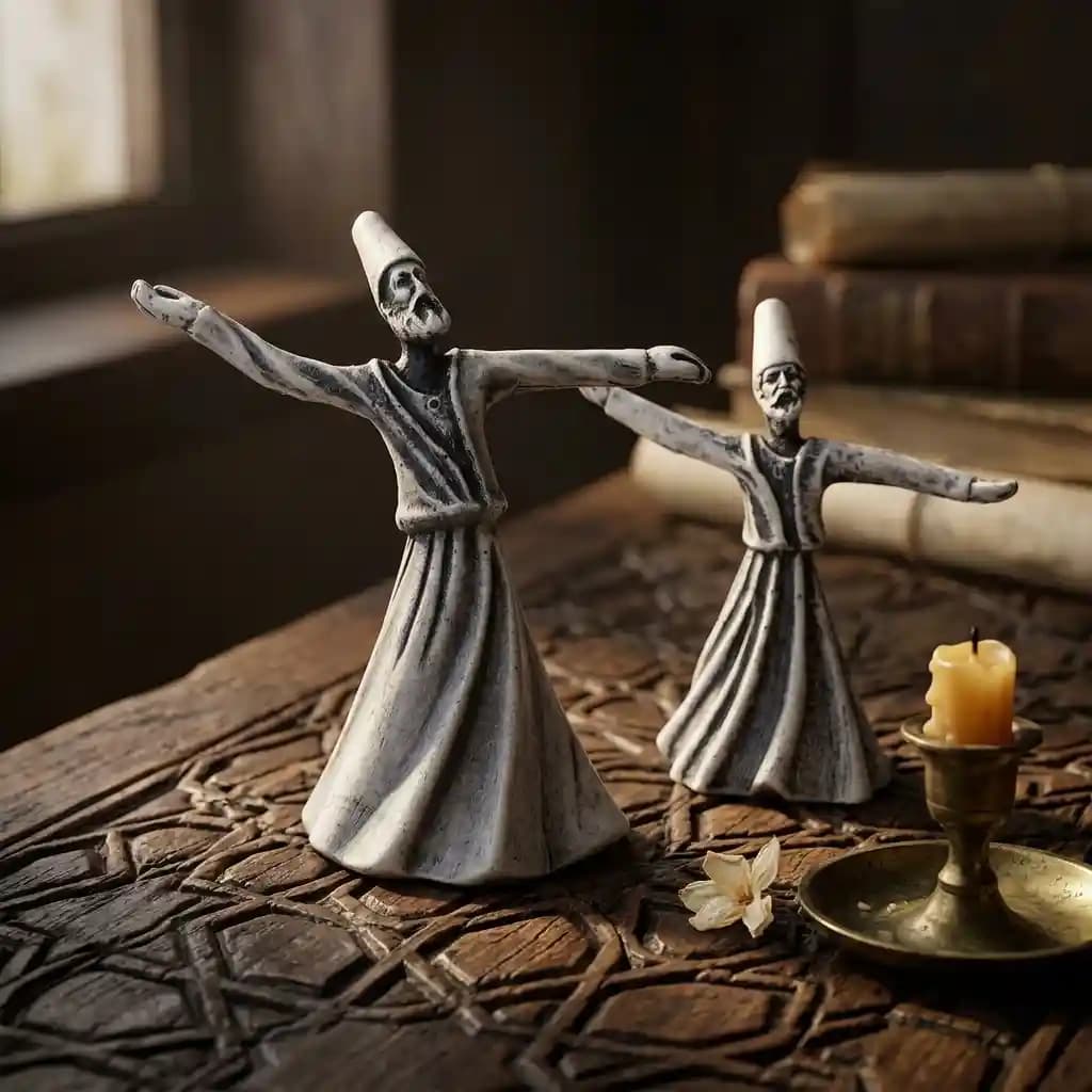 مجسمه رقص سماع مجموعه دو عددی — تصویر ۲