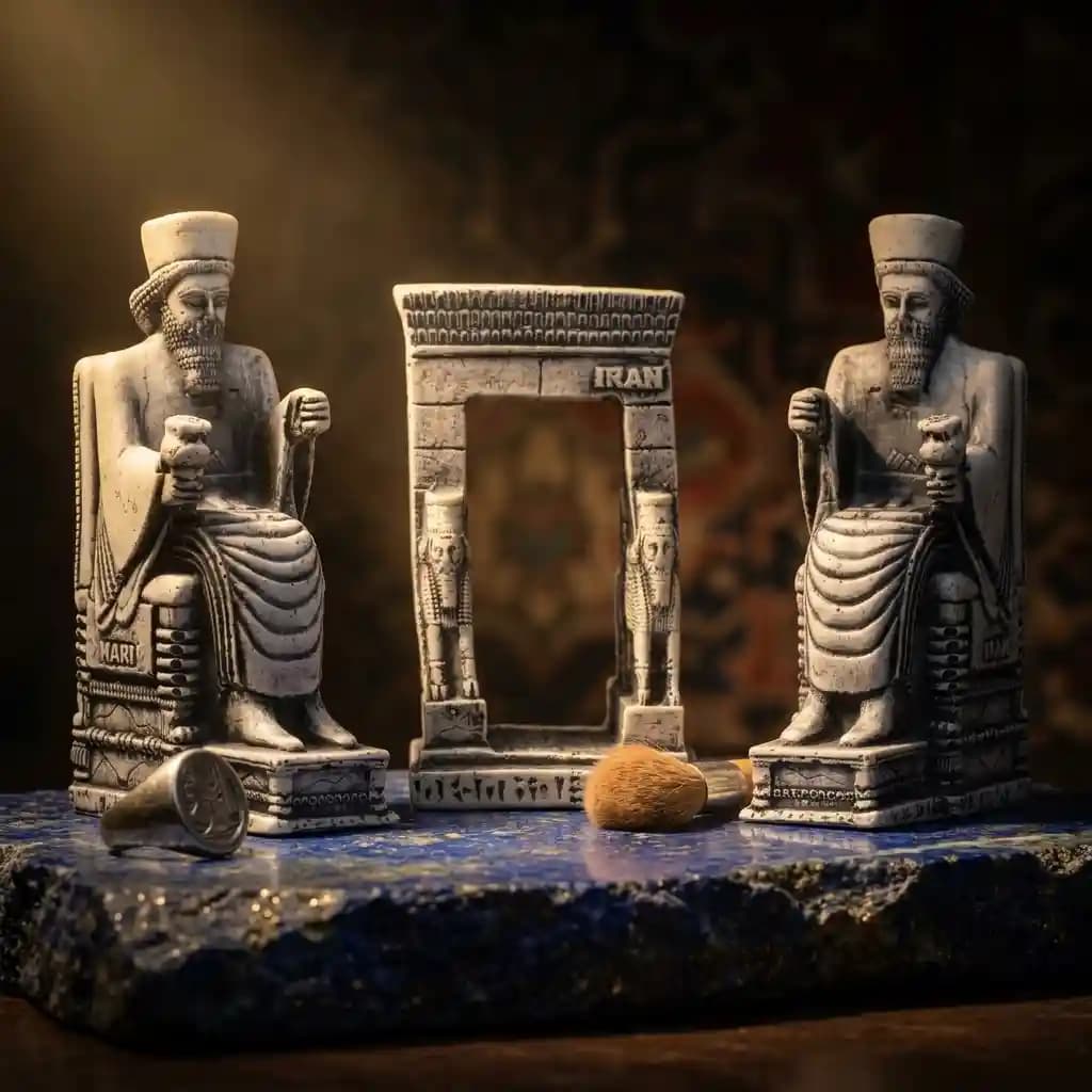 مجسمه دروازه ملل و تندیس داریوش — تصویر ۲