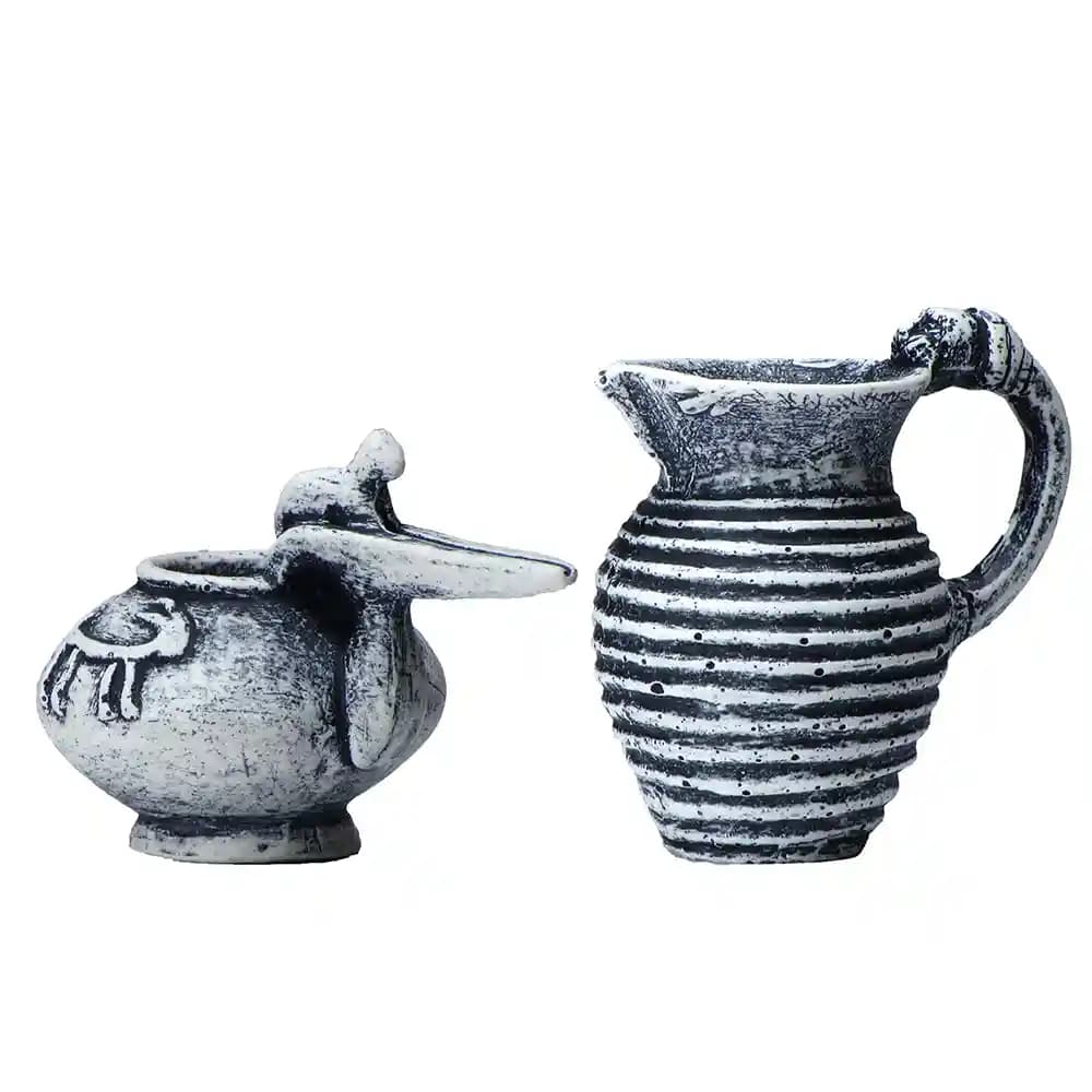 مجسمه چراغ پی سوز و کوزه