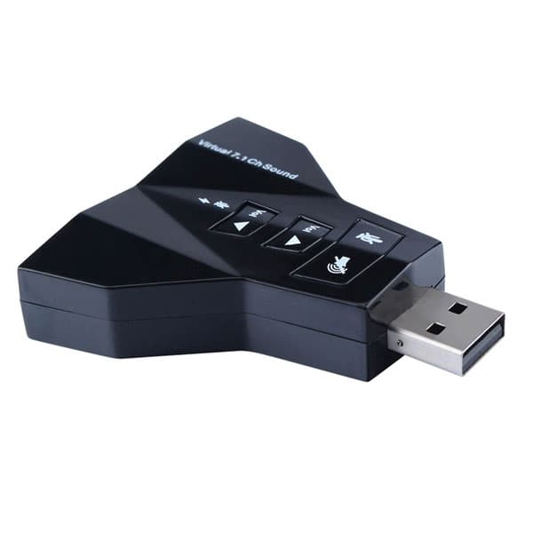 کارت صدا USB موشکی مدل VIRTUAL7.1 — تصویر ۳