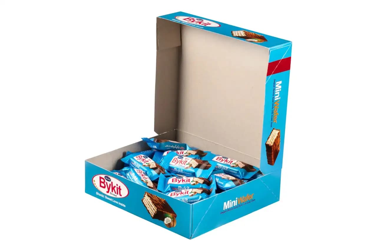 مینی ویفر بایکیت نارگیلی شونیز – 450گرم — تصویر ۲