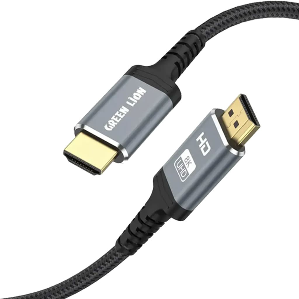 کابل HDMI کنفی 3 متری Green Lion 8K HDMI 2.1 Cable — تصویر ۳