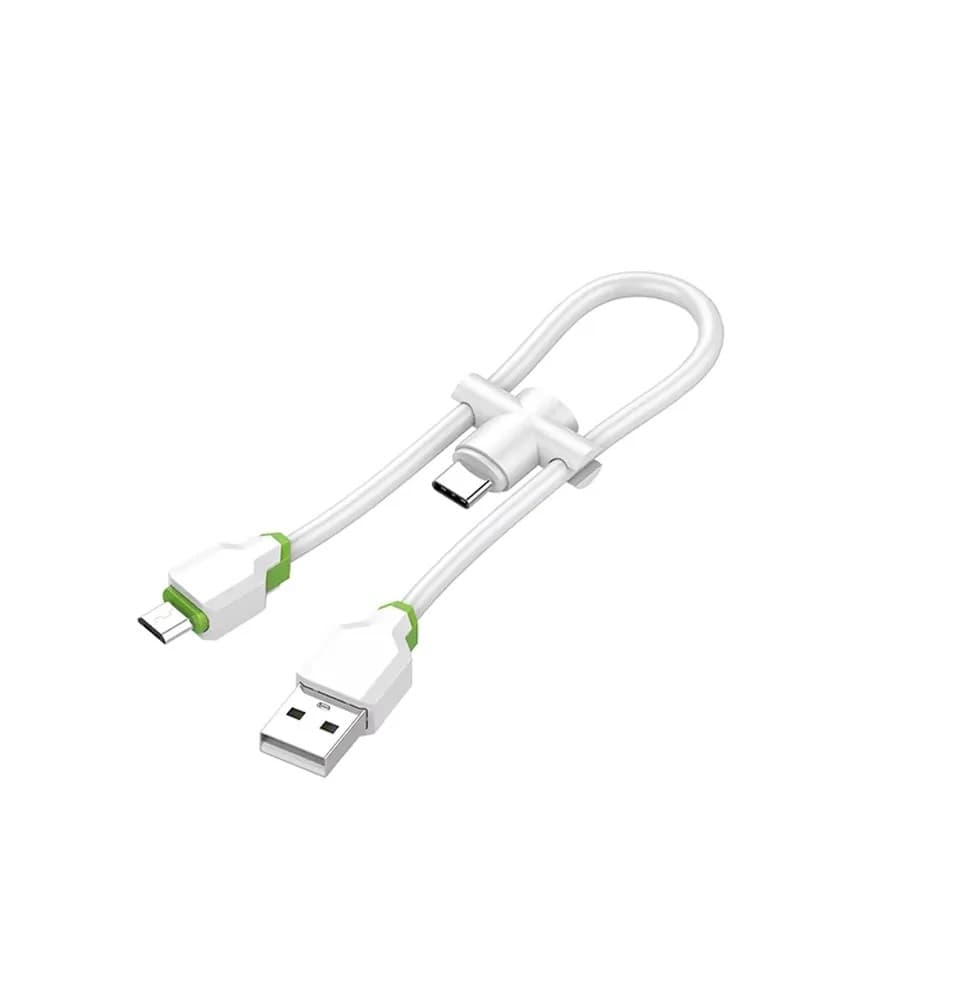 کابل شارژر اندروید MICRO USB امی EMY مدل MY 713 متراژ 20 سانتی متر