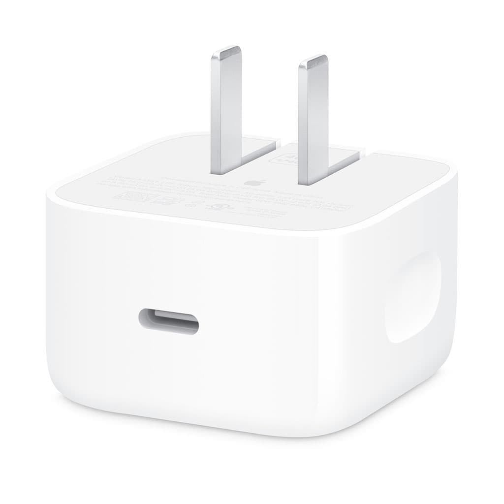 آداپتور شارژر سری 17 اپل 2پین مدل Apple 40w Dynamic power adapter MGKN4AM/A A3351 دارای NFC — تصویر ۳