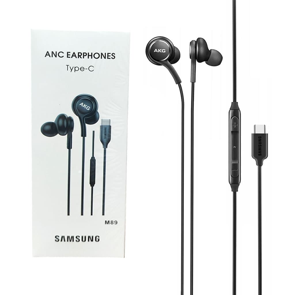 هدفون سیمدار میکروفن دار سوکت Type C Samsung ANC EARPHONES M89