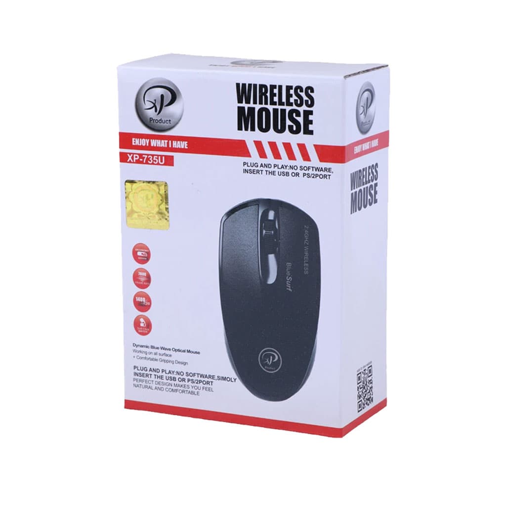 موس بیسیم ایکس پی مدل XP-735U — تصویر ۹