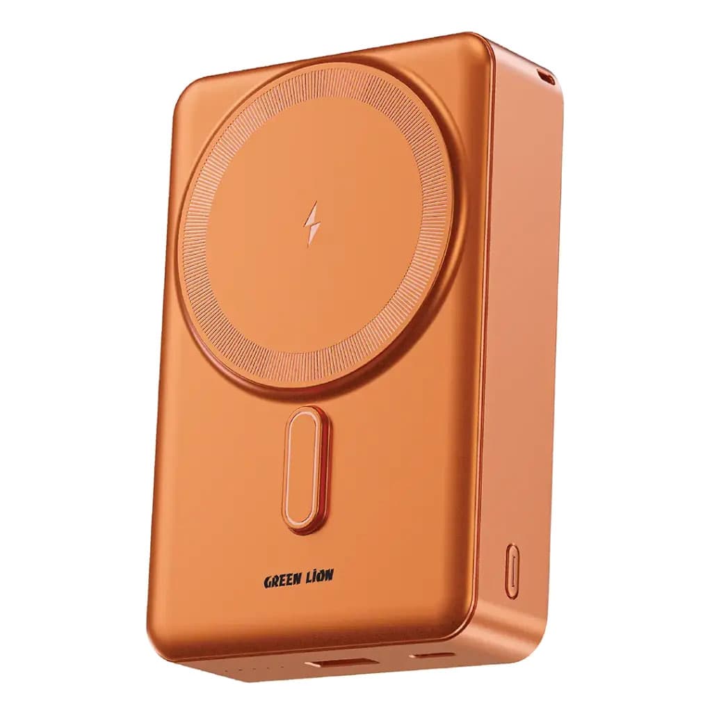 پاور بانک 20000mAh فست+وایرلس گرین لاین مدل سن مارینو Green Lion San Marino 20000mAh Power Bank — تصویر ۳