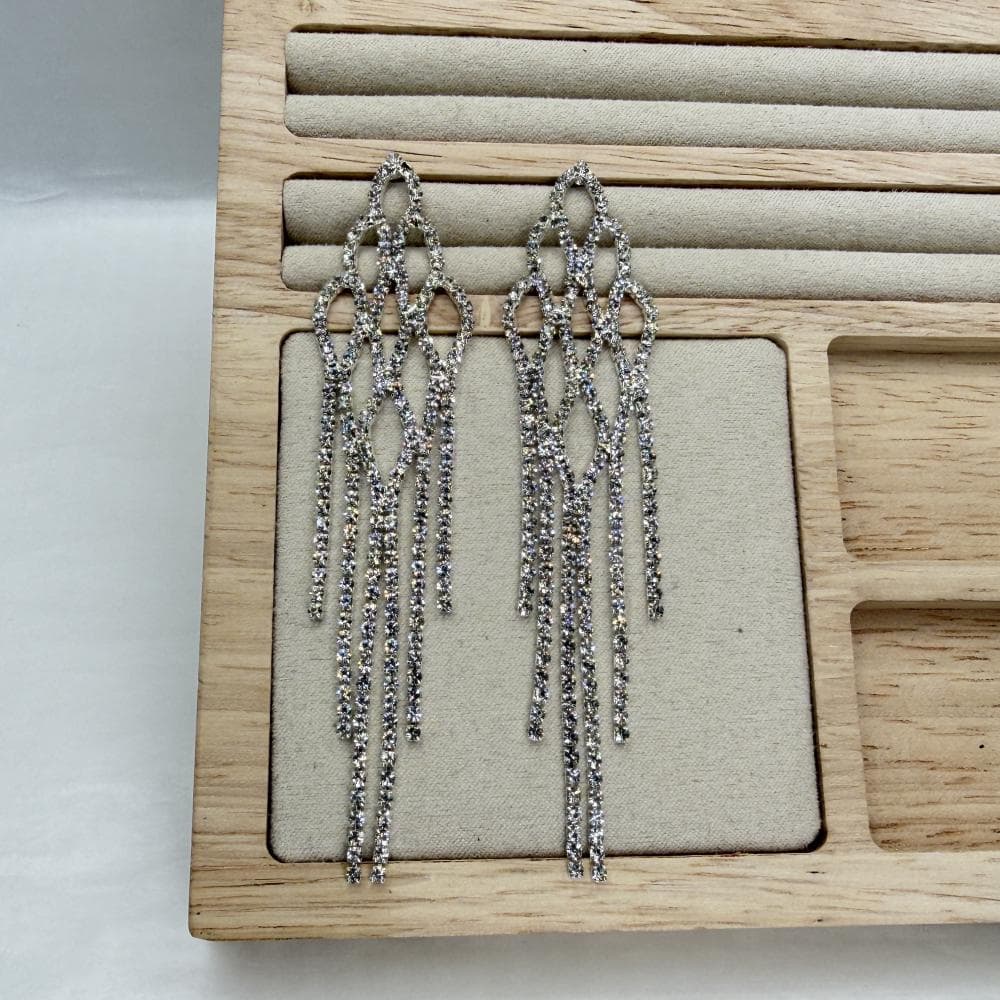 گوشواره میخی دخترانه جواهری کد 28103