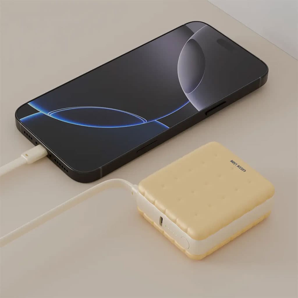 پاور بانک 10000mAh کابل متصل 20 وات گرین لاین مدل بیکر Green Lion Baker 10000mAh Power Bank GL-PX71 — تصویر ۵