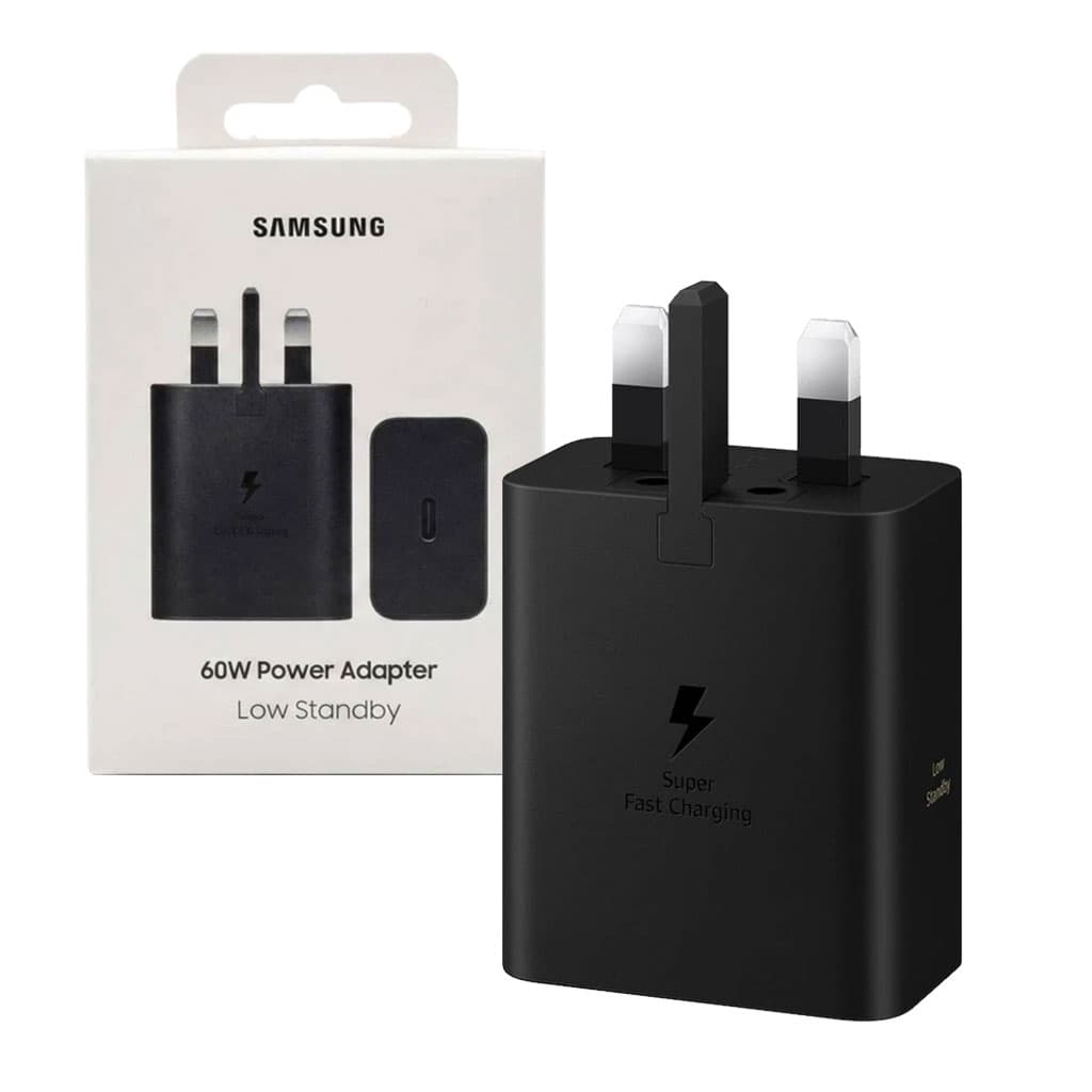 آداپتور شارژر 3 پین پک عرب PD 60w Samsung EP-T6010 برد solum اورجینالLOW STANDBY پک 2026