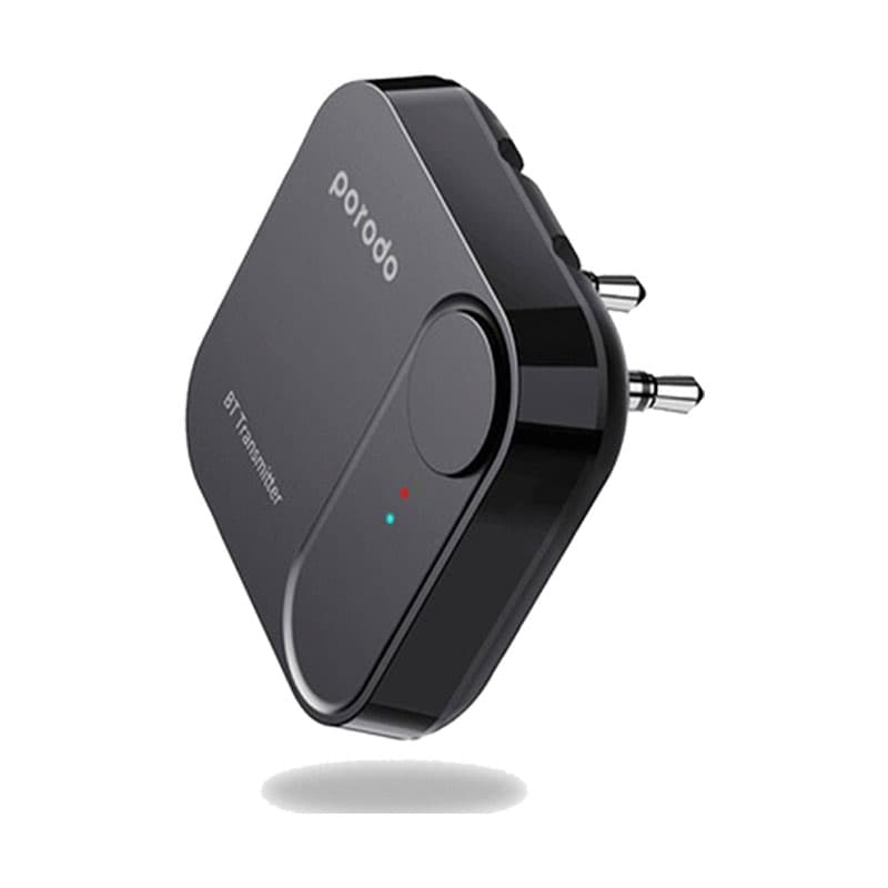 گیرنده و فرستنده بلوتوث جک 3/5 پرودو مدل Porodo Bluetooth Audio Transmitter PD-WBTAT — تصویر ۲