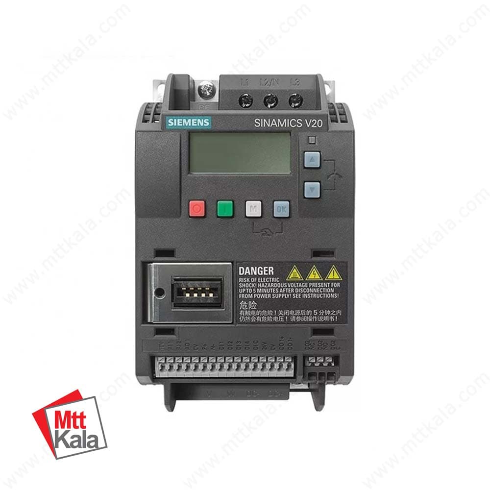 درایو سه فاز 1.5 کیلووات زیمنس – اینورتر سری SINAMICS V20