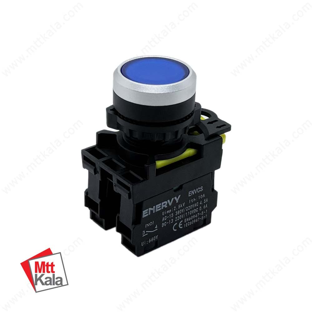 شستی استارت لحظه‌ای چراغدار مدل ENVCS A10D — تصویر ۴