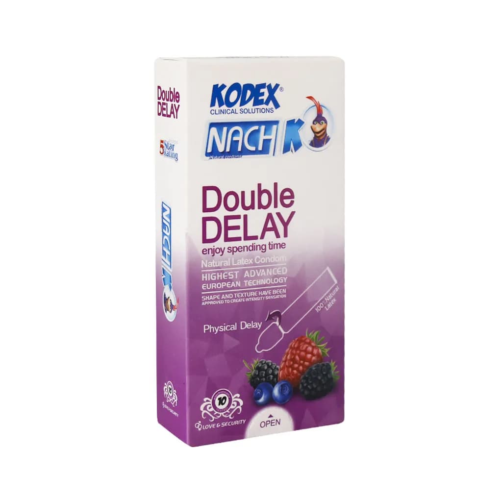 کاندوم تاخیری دوبل مدل Double Delay بسته ۱۰ عددی
