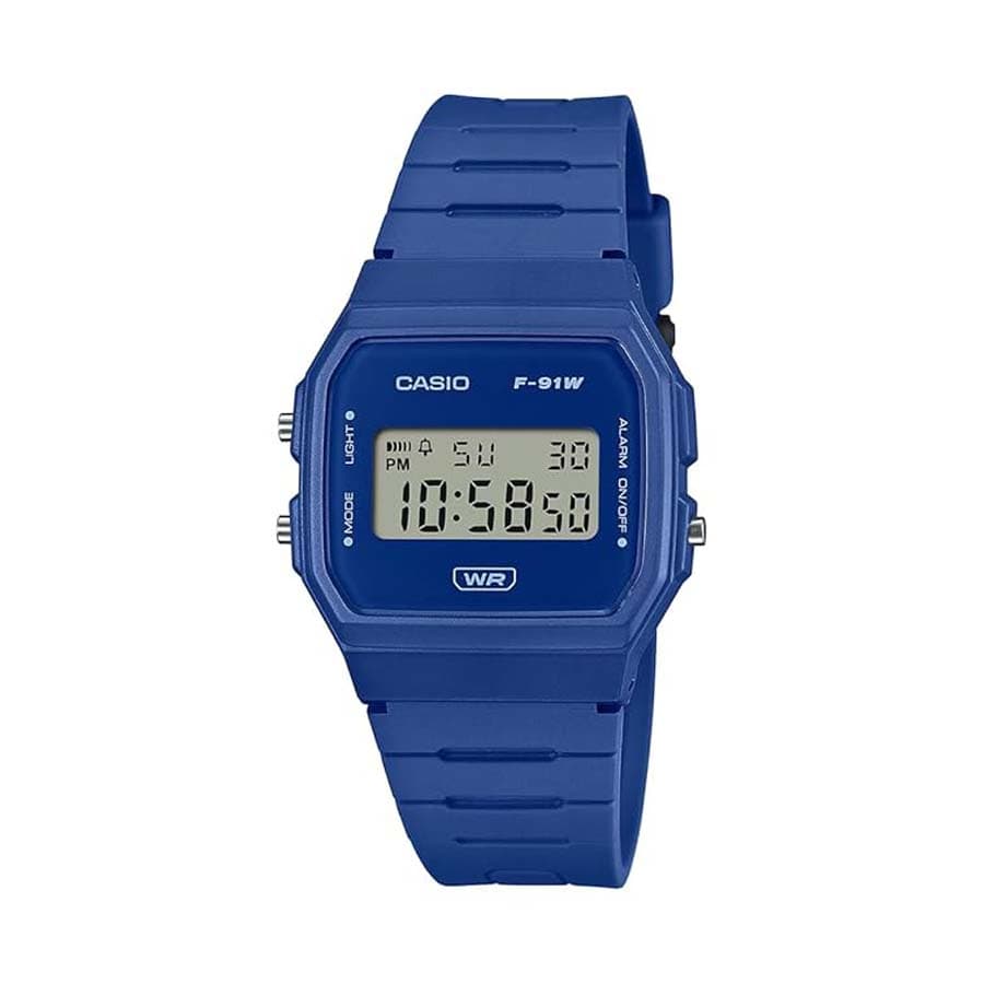 ساعت مچی یونیسکس کاسیو CASIO F-91WB-2A1DF — تصویر ۸