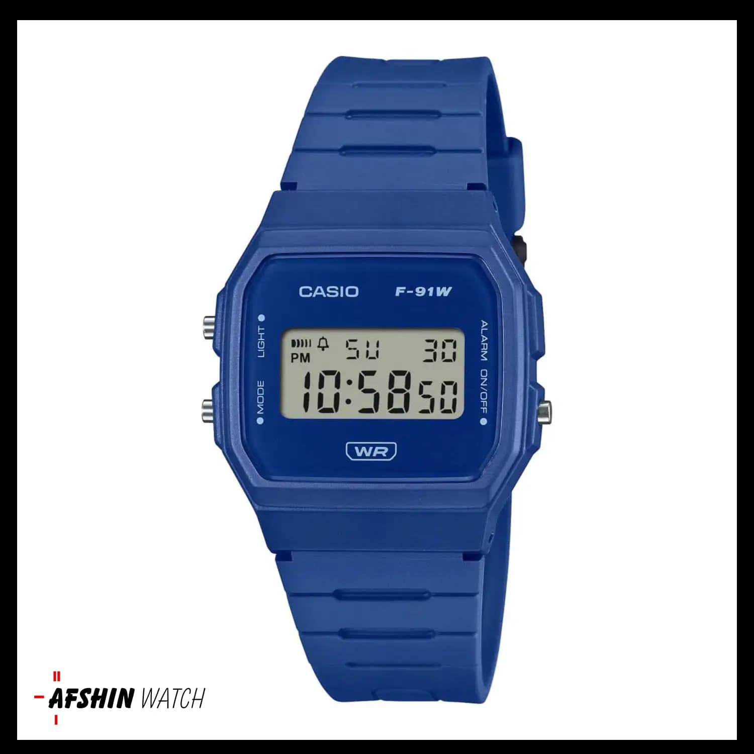 ساعت مچی یونیسکس کاسیو CASIO F-91WB-2A1DF — تصویر ۷