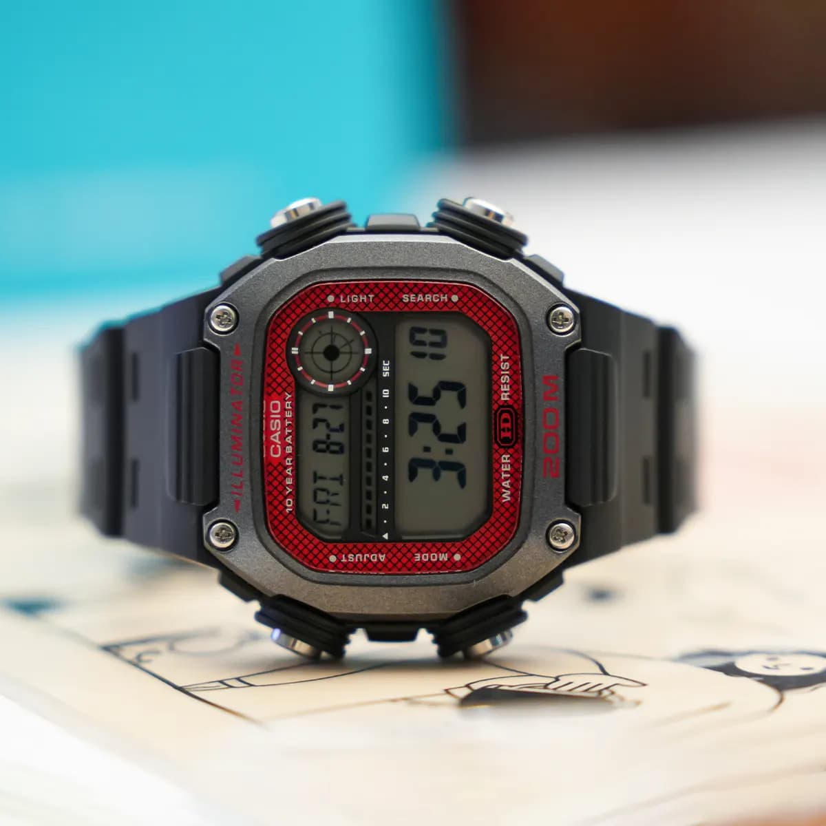 ساعت مچی مردانه کاسیو CASIO DW-291H-1BVDF — تصویر ۱۲