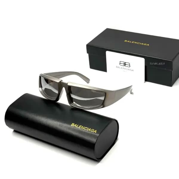 عینک آفتابی بالنسیاگا BALENCIAGA مدل BD44 فریم بیس دار کائوچویی | لنز UV400 | مناسب زنانه و مردانه