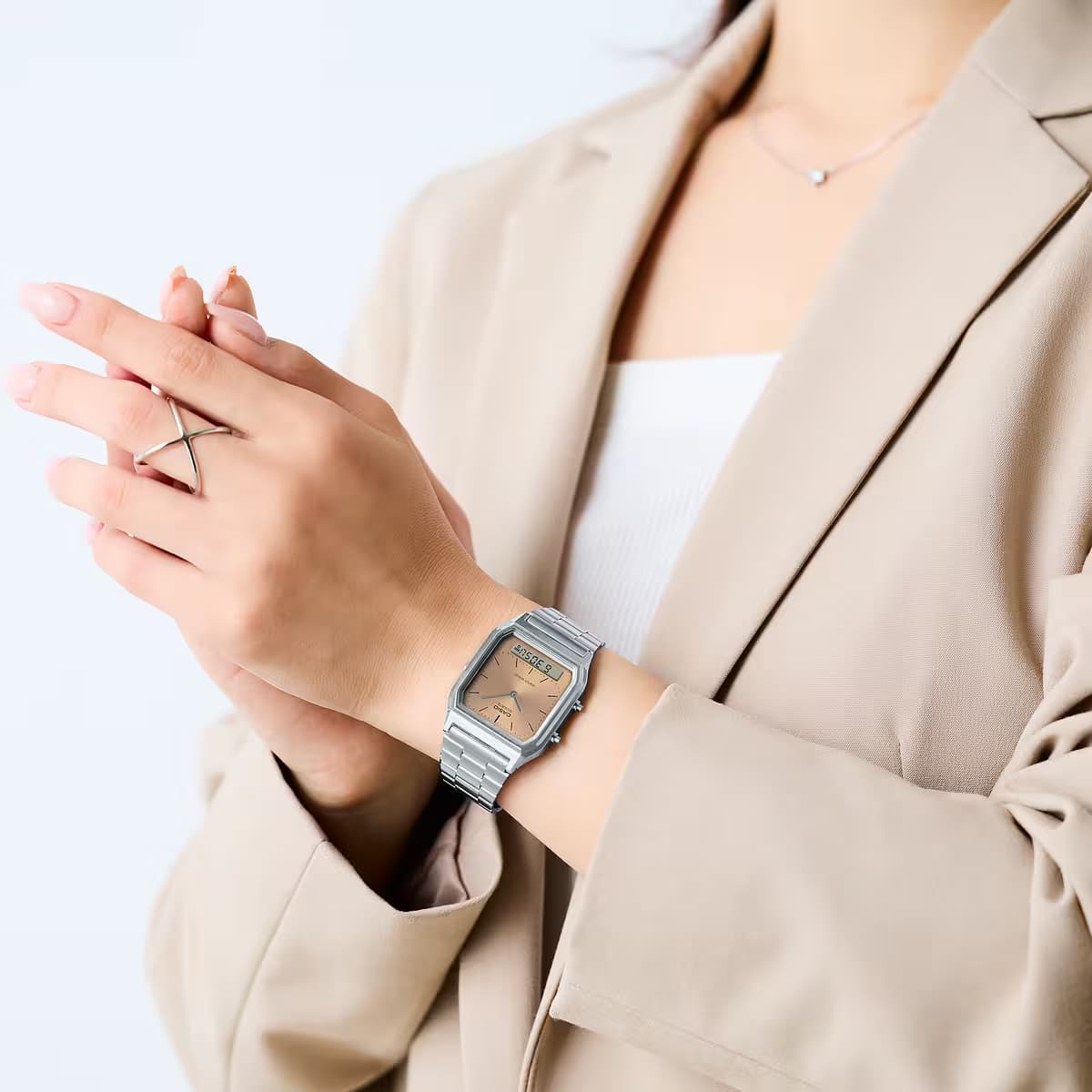 ساعت مچی یونیسکس کاسیو CASIO AQ-230A-4AMQYDF — تصویر ۳