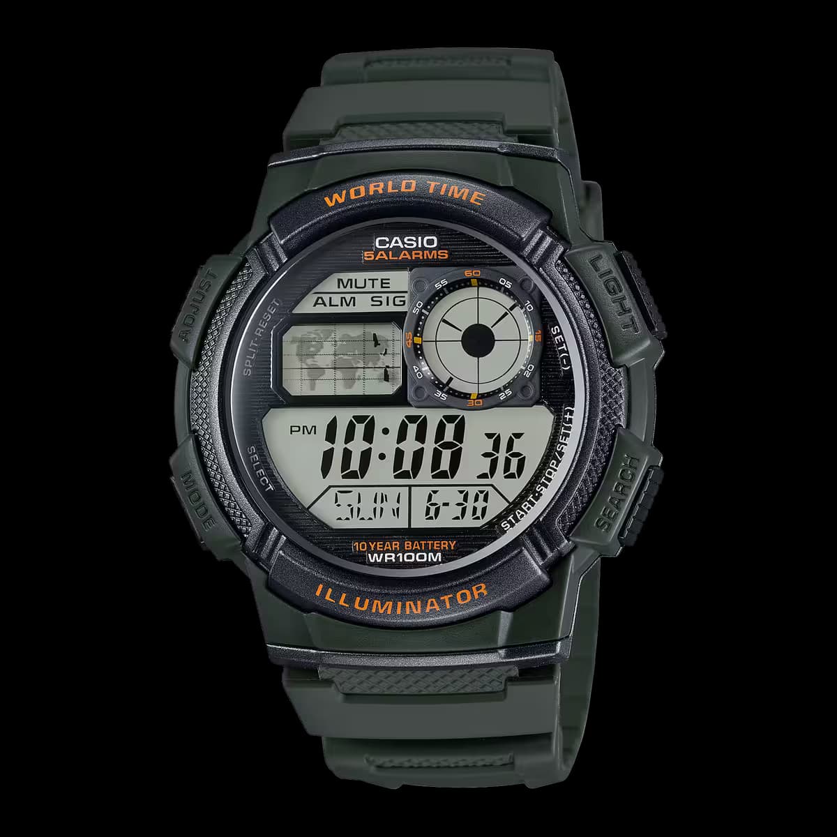 ساعت مچی مردانه کاسیو CASIO AE-1000W-3AVDF — تصویر ۲