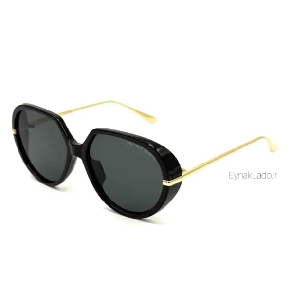 عینک آفتابی بتگا bottega veneta مدل M101 فریم گرد فلزی | لنز UV400 |زنانه — تصویر ۲