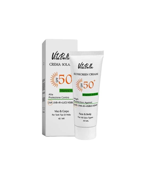 کرم ضد آفتاب spf۵۰ بی رنگ حجم ۴۰ میل ویتابلا — تصویر ۸