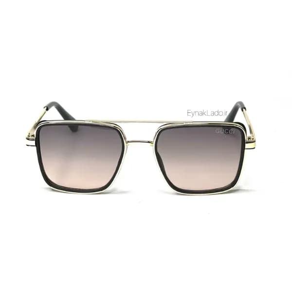 عینک آفتابی گوچی مدل CF58503 فریم فلزی خلبانی | لنز UV400 | مناسب زنانه و مردانه — تصویر ۳