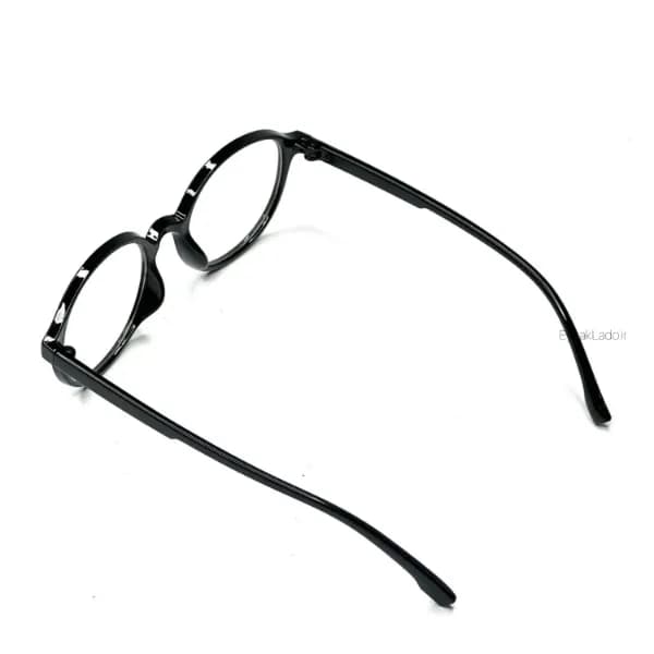 عینک بلوکات مدل B2307 فریم گرد کائوچویی | لنز UV400 | مناسب مردانه و زنانه — تصویر ۵