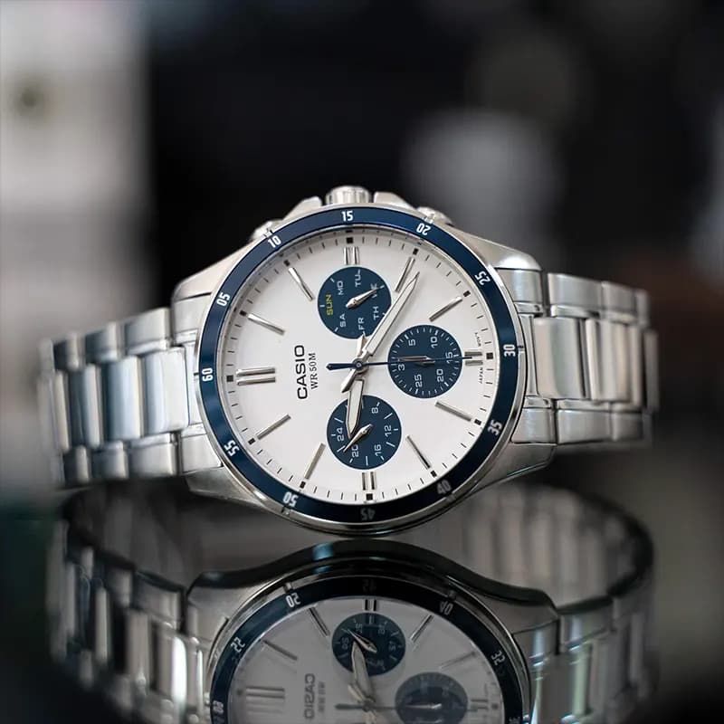 ساعت مچی مردانه کاسیو CASIO MTP-1374D-7A2VDF — تصویر ۹
