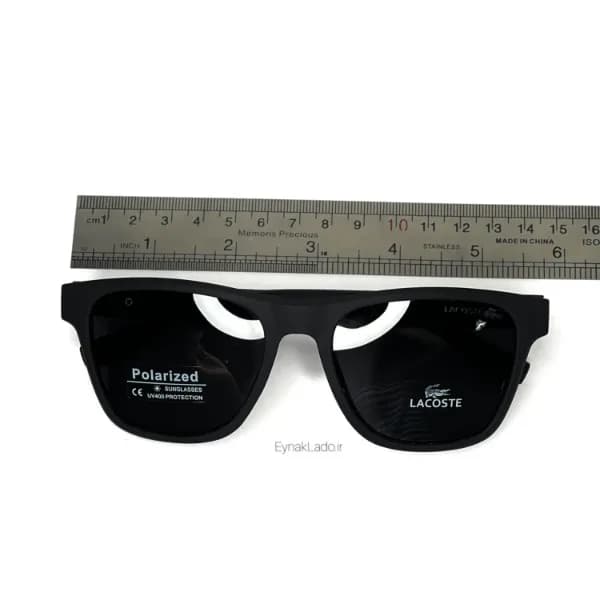 عینک آفتابی لاگوست Lacoste مدل CF69056 فریم بیس دار کائوچویی | لنز UV400 | پلاریزه | مردانه — تصویر ۷