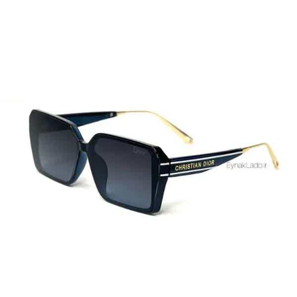 عینک آفتابی کریستین دیور Christian Dior مدل PC36265 فریم مستطیلی فلزی | لنز UV400 | زنانه — تصویر ۳