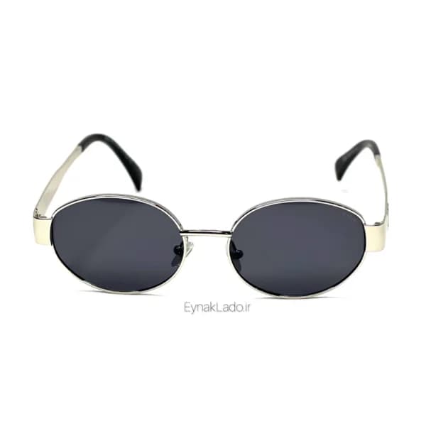 عینک آفتابی سلین مدل 2380 فریم بیضی فلزی | لنز UV400 | زنانه — تصویر ۴