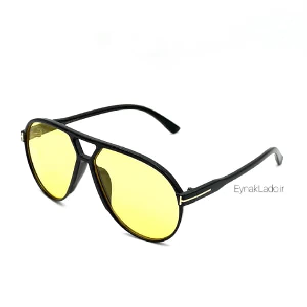 عینک آفتابی tom ford تام فورد مدل L990 فریم خلبانی کائوچویی | لنز UV400 | مناسب مردانه و زنانه — تصویر ۳