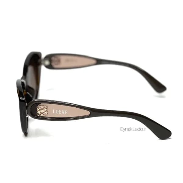 عینک آفتابی لوئوه Loewe مدل QW18419 فریم گربه ای کائوچویی | لنز UV400 | زنانه — تصویر ۷
