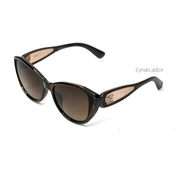 عینک آفتابی لوئوه Loewe مدل QW18419 فریم گربه ای کائوچویی | لنز UV400 | زنانه — تصویر ۳