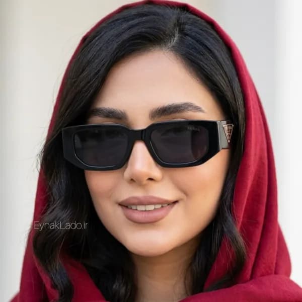 عینک آفتابی پرادا Prada مدل AE2288 فریم مستطیلی کائوچویی | لنز UV400 | مناسب زنانه و مردانه — تصویر ۷