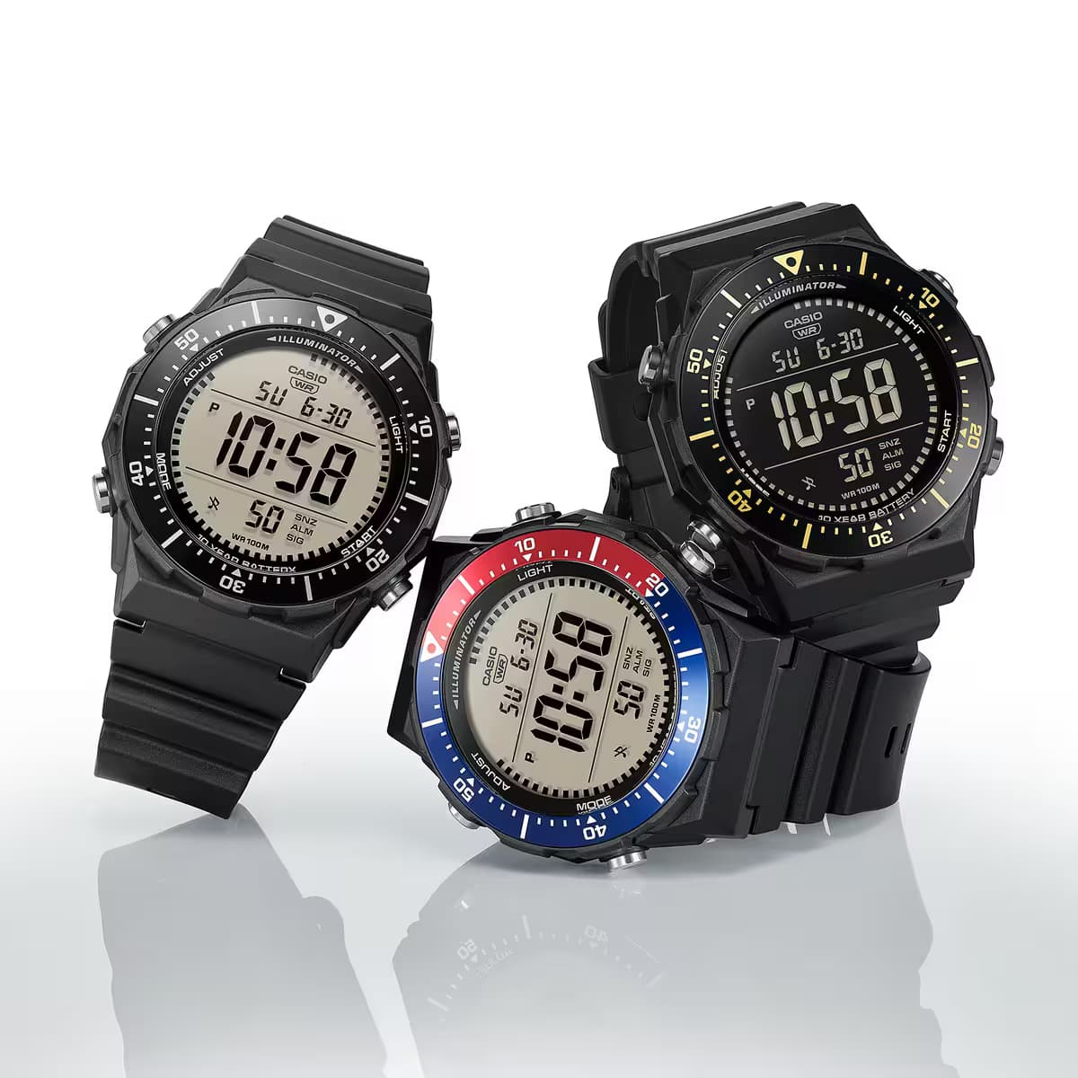 ساعت مچی مردانه کاسیو CASIO AE-1700WH-1BVDF — تصویر ۸