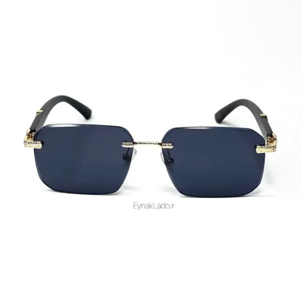 عینک آفتابی کارتیر Cartier مدل O3332 فریم مربعی فلزی | لنز UV400 | زنانه — تصویر ۵