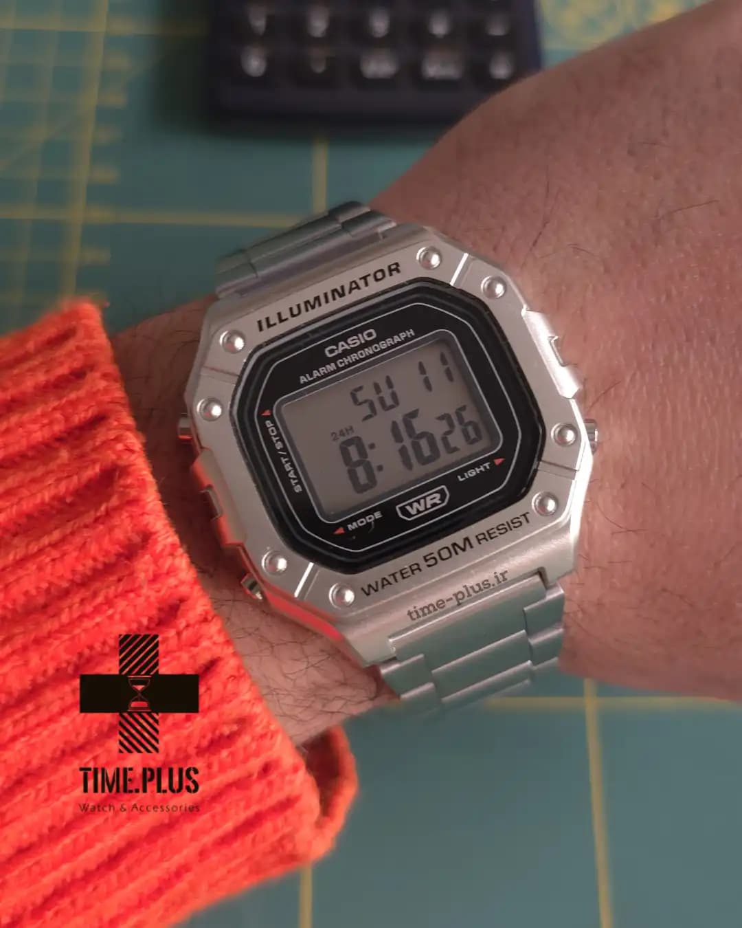 ساعت مچی مردانه کاسیو CASIO W-218H-4B2VDF — تصویر ۱۰