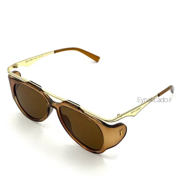 عینک آفتابی YSL مدل M7282 فریم مربعی فلزی | لنز UV400 | زنانه — تصویر ۲