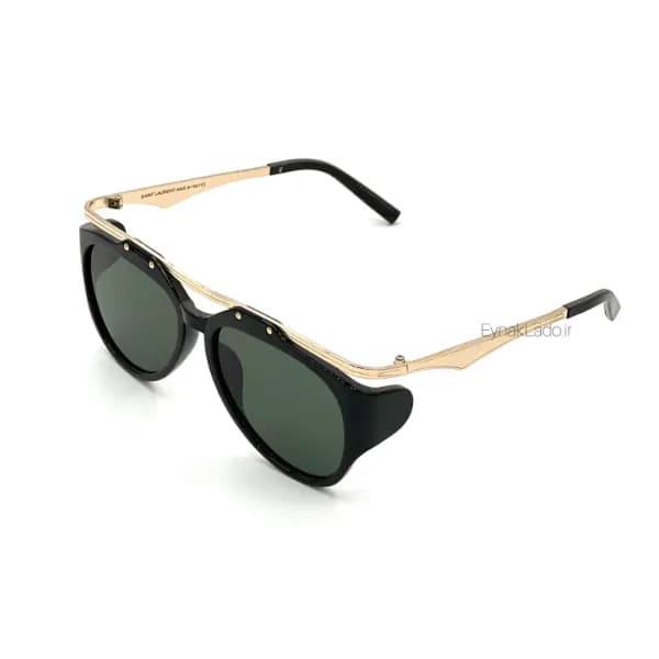 عینک آفتابی YSL مدل M7282 فریم مربعی فلزی | لنز UV400 | زنانه — تصویر ۵