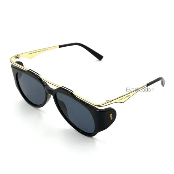 عینک آفتابی YSL مدل M7282 فریم مربعی فلزی | لنز UV400 | زنانه — تصویر ۴