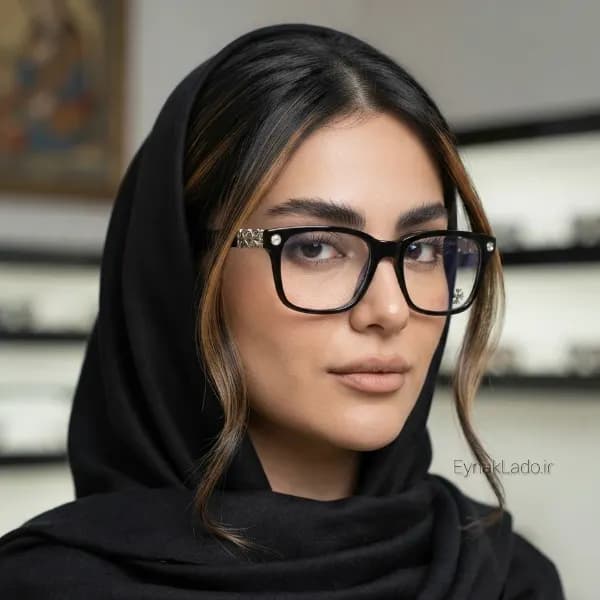 عینک بلوکات کروم هارتز مدل 6101 فریم مربعی | خرید اقساطی اسنپ پی | عینک لادو — تصویر ۸