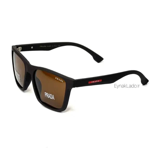 عینک آفتابی پرادا مدل R69046 فریم مربعی | پلاریزه | UV400 | مردانه — تصویر ۳