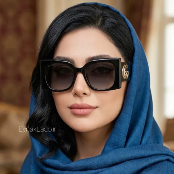 عینک آفتابی گوچی GUCCI مدل D902 فریم مربعی | لنز UV400 |زنانه — تصویر ۷