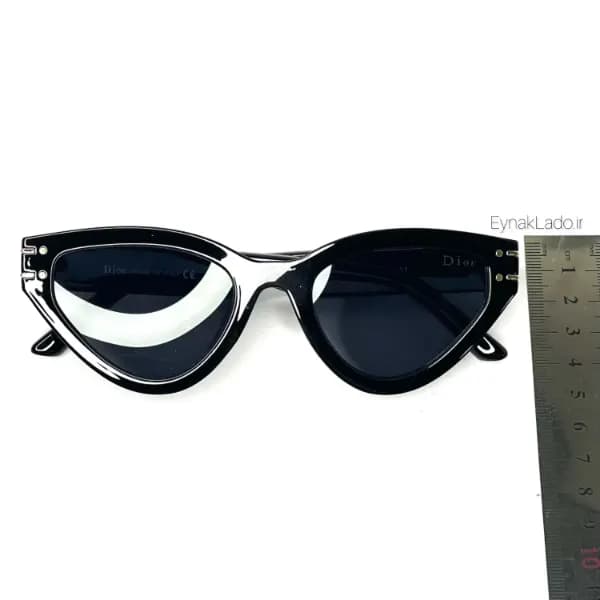 عینک افتابی کریستین دیور Christian dior مدل O2241فریم گربه ای | لنز UV400 | زنانه — تصویر ۸