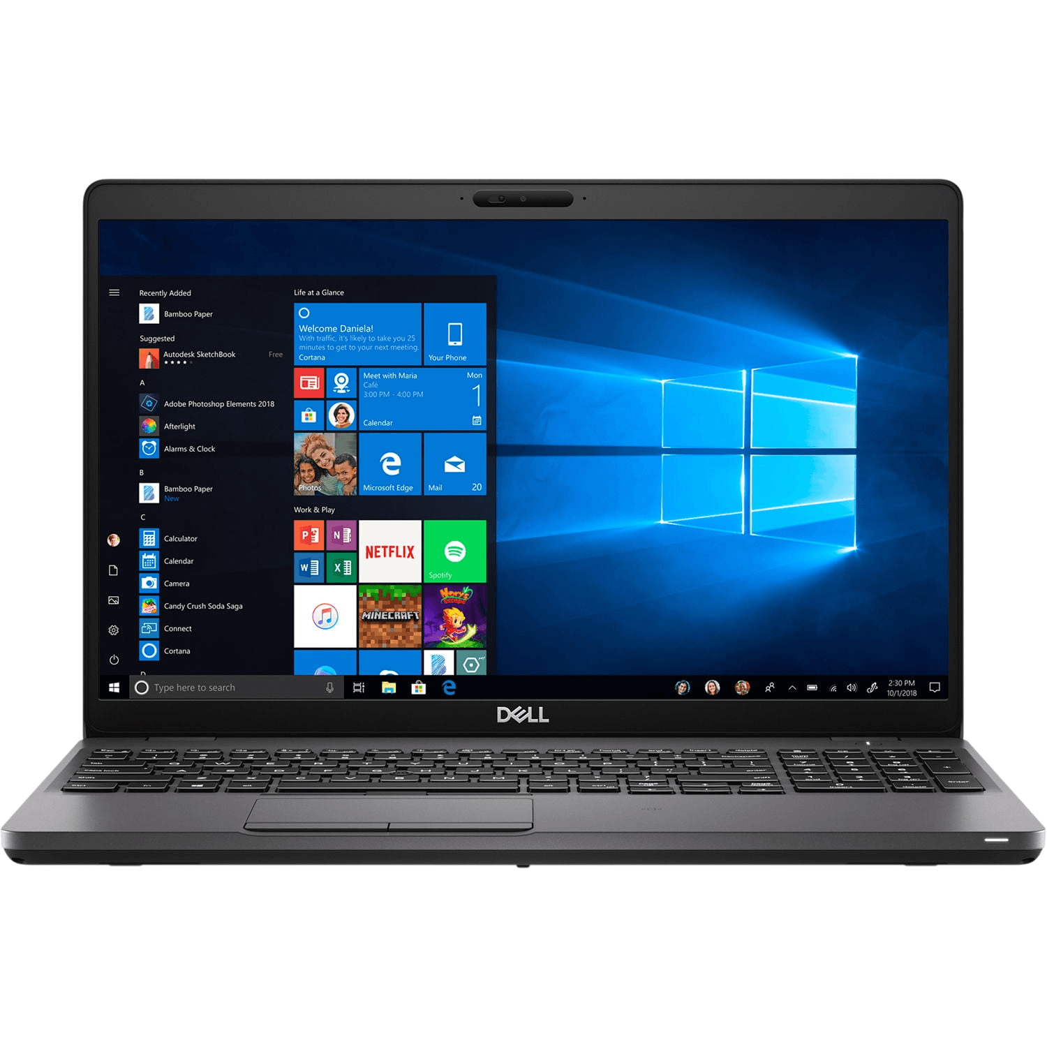 لپ تاپ استوک DELL Latitude 5500 CORE I5-8365U 8G DDR4 256G SSD INTEL HD 15.6
