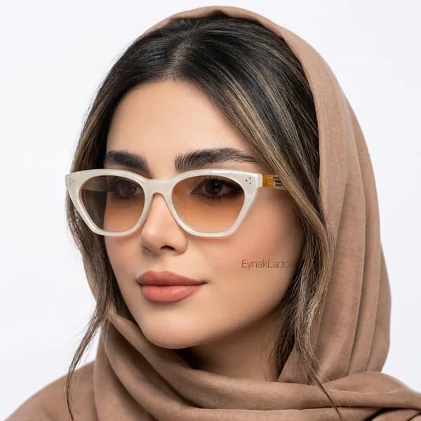 عینک افتابی سلین CELINE مدل D147فریم گربه ای | لنز UV400 | زنانه — تصویر ۸